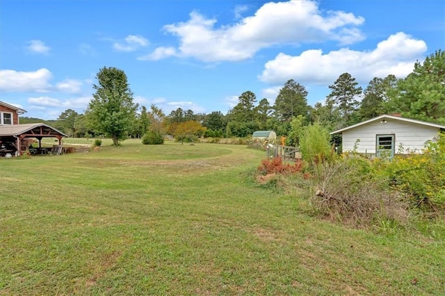 view of yard