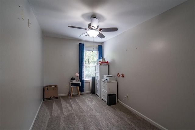 2103 Sourwood Ct, Monroe, GA 30656 - empty room featuring ceiling fan and carpet