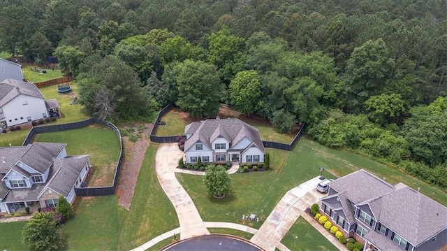 2103 Sourwood Ct, Monroe, GA 30656 - aerial view of a heavily wooded area