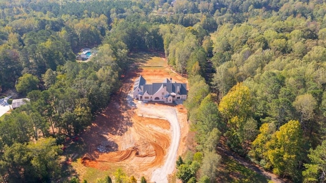 615 Hickory Flt, Milton, GA 30004 - aerial view of property's location featuring a heavily wooded area