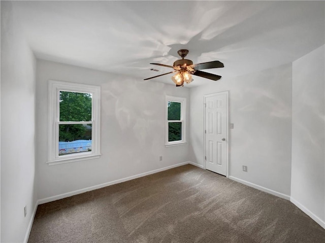 110 Wyngate Way, Fayetteville, GA 30215 - unfurnished room with carpet and ceiling fan