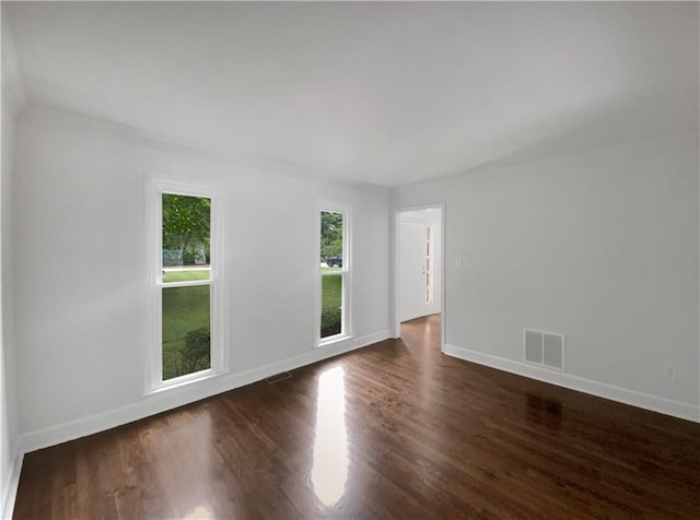 110 Wyngate Way, Fayetteville, GA 30215 - unfurnished room featuring dark wood-style floors and lofted ceiling