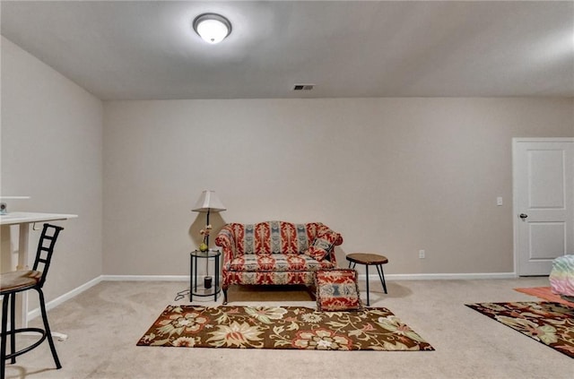 4165 Hammond Bridge Dr, Suwanee, GA 30024 - sitting room with carpet floors and baseboards