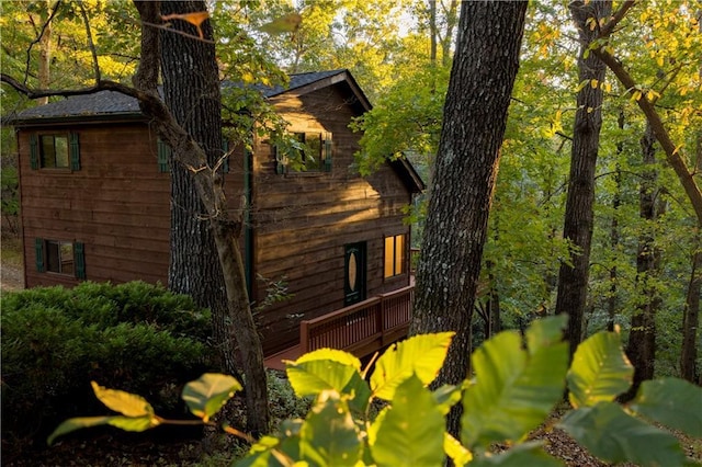 596 Riverview Dr, Ellijay, GA 30540 - view of side of home