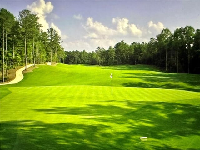 4434 Oglethorpe Loop NW, Acworth, GA 30101 - view of home's community with a putting area and view of golf course