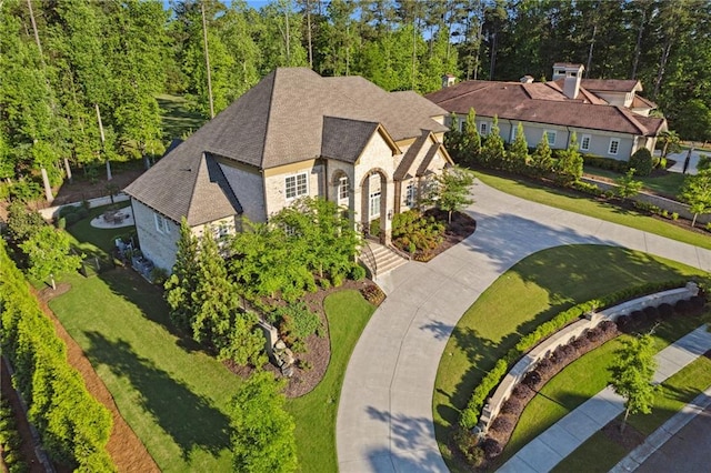 bird's eye view