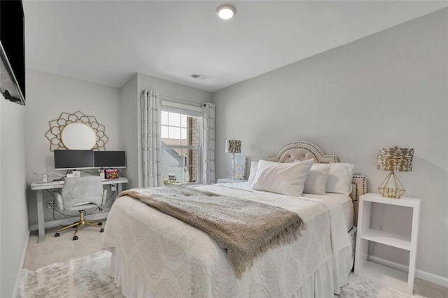 1969 Lanier Harbor Pt, Buford, GA 30518 - bedroom with light colored carpet and an office area