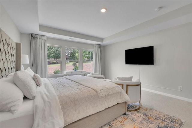 1969 Lanier Harbor Pt, Buford, GA 30518 - bedroom with carpet floors and a tray ceiling