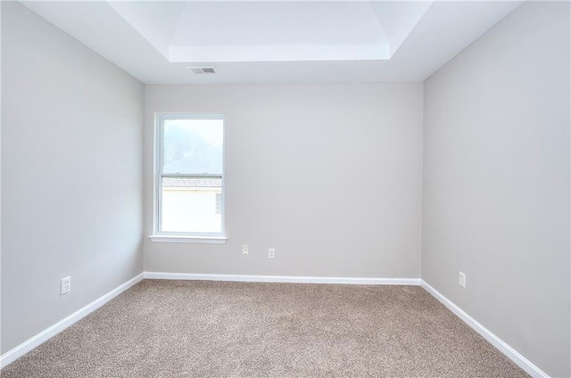 4041 Ash Tree St, Snellville, GA 30039 - carpeted spare room featuring a tray ceiling and baseboards