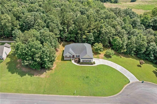 250 Brianna Blvd, Calhoun, GA 30701 - aerial view of property's location with a forest