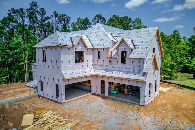 2675 Drayton Hall Dr, Buford, GA 30519 - property entrance featuring stucco siding