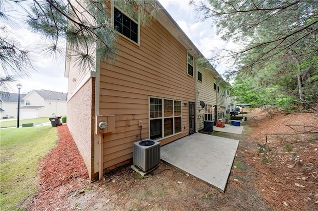 4844 W Park Cir Unit 4844, College Park, GA 30349 - back of property featuring a patio area and cooling unit