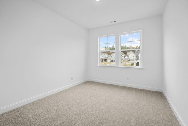 empty room featuring carpet