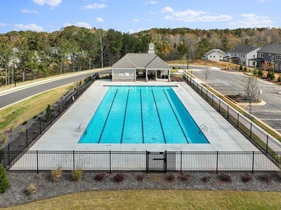 view of pool