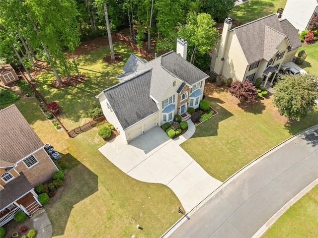 1126 Gate Post Ct, Powder Springs, GA 30127 - rear view of house featuring a fenced backyard, a wooden deck, a yard, and stairway