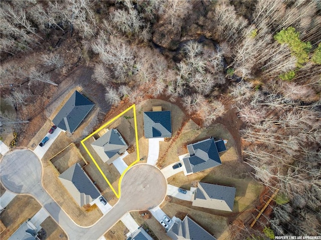 drone / aerial view
