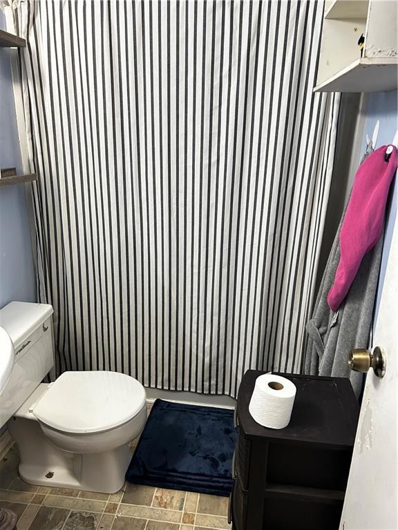 bathroom with toilet