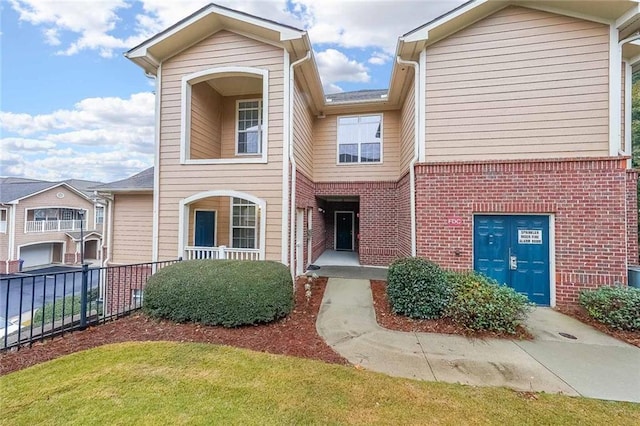 view of townhome / multi-family property