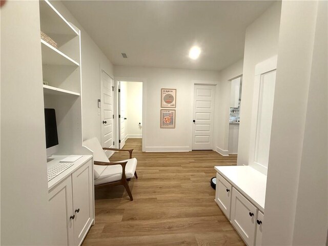 201 Advent Dr, Winder, GA 30680 - mudroom featuring light wood-type flooring and baseboards