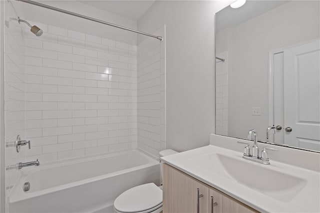 1227 Cushenberry Ln, Atlanta, GA 30318 - full bath with toilet,  shower combination, and vanity