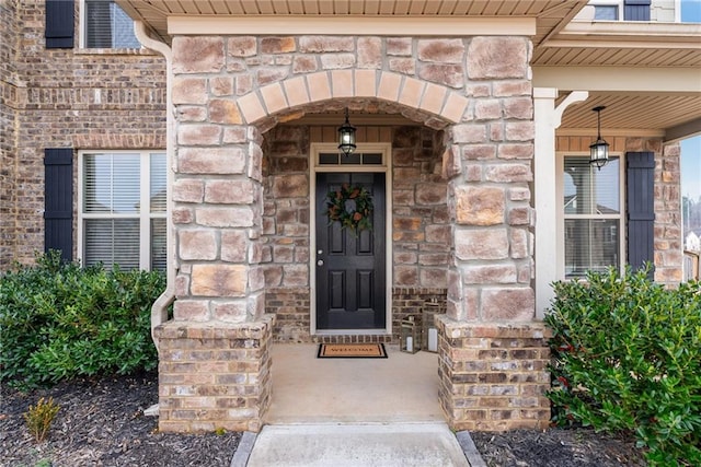 view of entrance to property