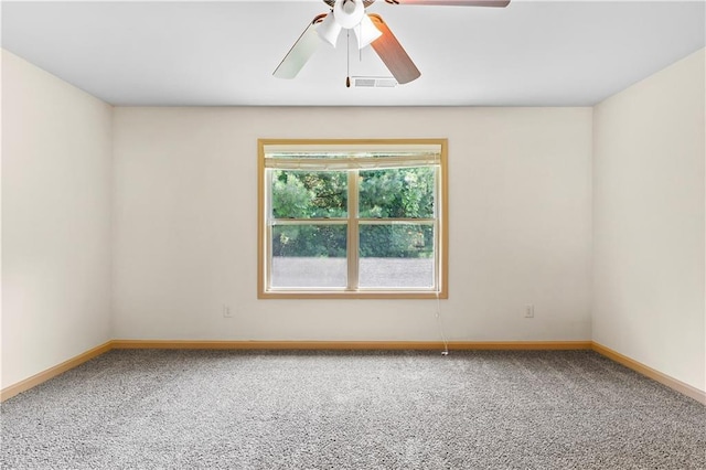 1492 Station Ridge Ct, Lawrenceville, GA 30045 - spare room featuring carpet and a ceiling fan
