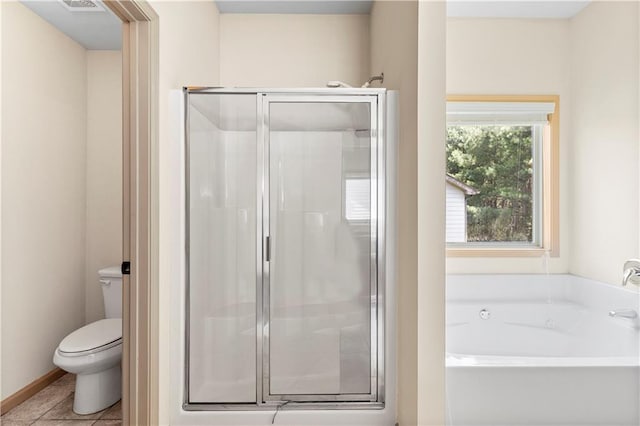 1492 Station Ridge Ct, Lawrenceville, GA 30045 - full bathroom with a shower stall and a bath
