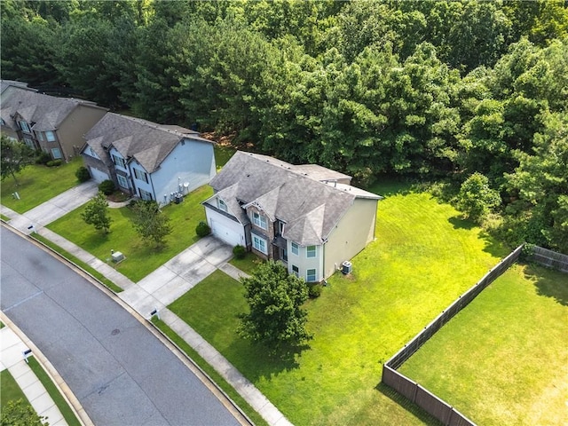 1492 Station Ridge Ct, Lawrenceville, GA 30045 - aerial perspective of suburban area