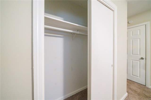 view of closet