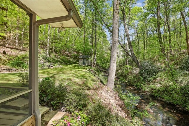 3311 Stillhouse Rd SE, Atlanta, GA 30339 - view of yard with an outbuilding