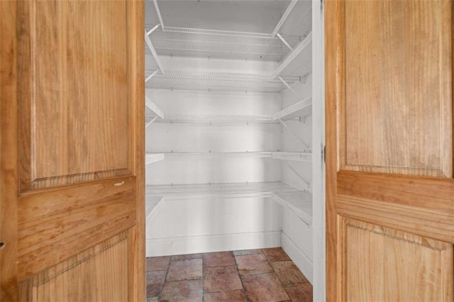 view of pantry