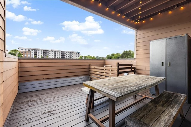 616 Angier Ave NE Unit 4, Atlanta, GA 30308 - view of wooden deck