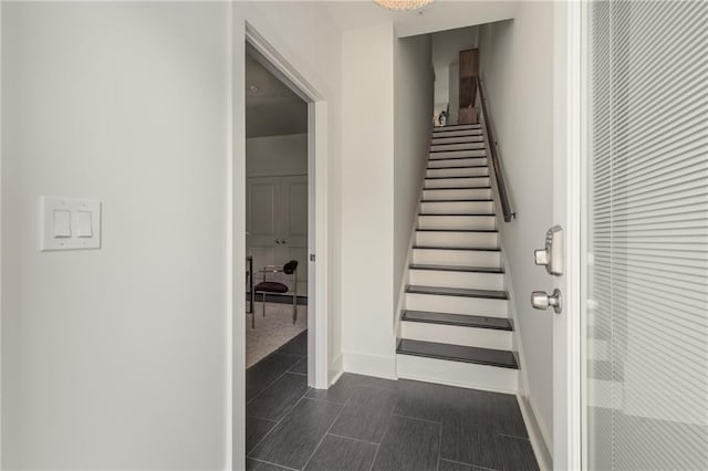616 Angier Ave NE Unit 4, Atlanta, GA 30308 - stairway with baseboards