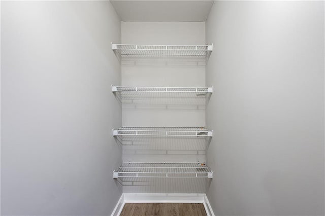 view of pantry