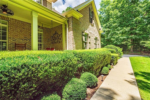 6369 Timber Creek Trl, Dahlonega, GA 30533 - view of property exterior with brick siding