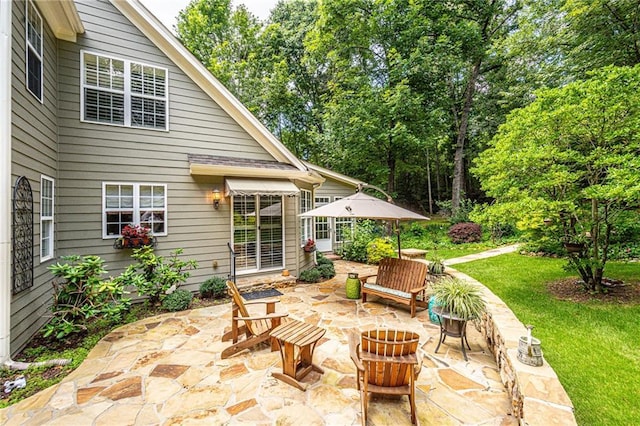 6369 Timber Creek Trl, Dahlonega, GA 30533 - view of patio / terrace