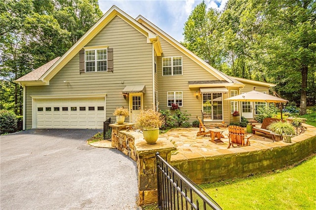 6369 Timber Creek Trl, Dahlonega, GA 30533 - rear view of property with driveway