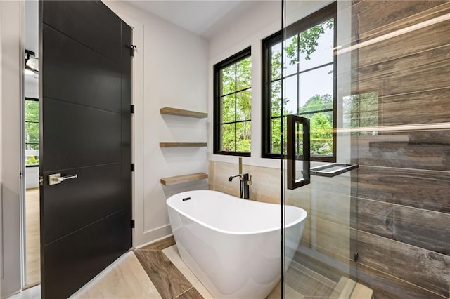 942 Fairfield, Marietta, GA 30068 - bathroom with a freestanding tub