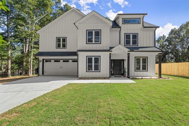 front of property featuring a garage