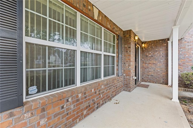 view of patio / terrace featuring a porch