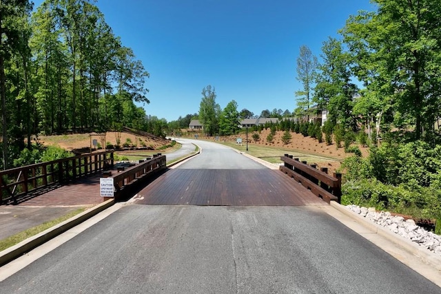 view of road