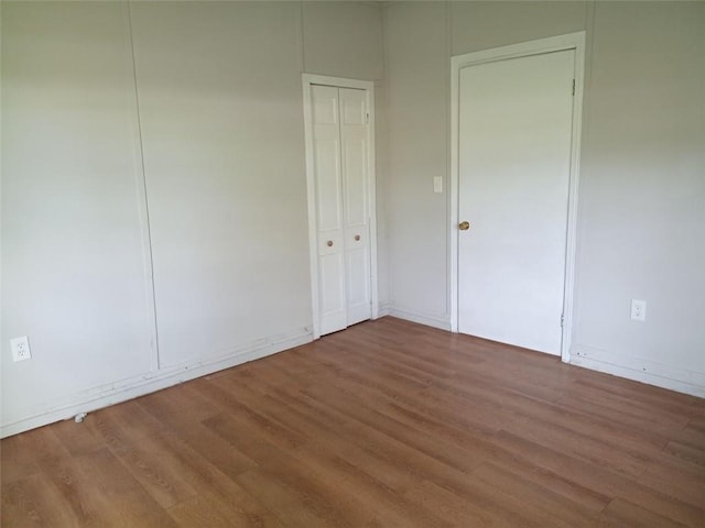 2205 Buchanan Hwy, Cedartown, GA 30125 - unfurnished bedroom with wood finished floors and baseboards