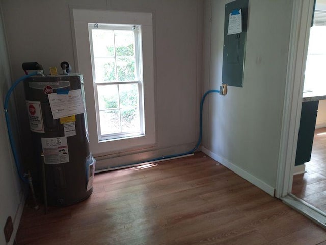 2205 Buchanan Hwy, Cedartown, GA 30125 - utility room featuring water heater and electric panel