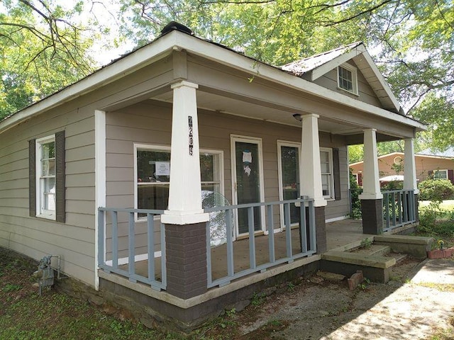 2205 Buchanan Hwy, Cedartown, GA 30125 - view of home's exterior with covered porch