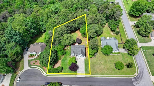 4184 Wyndham Park Way, Buford, GA 30519 - aerial view of property's location featuring property boundaries highlighted