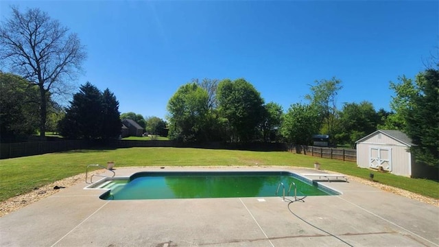 116 Ridge Xing, Temple, GA 30179 - view of pool featuring a patio area, a yard, and fence private yard