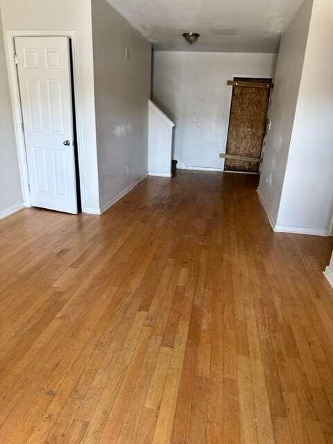 interior space with wood-type flooring