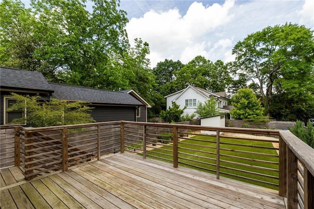 1354 Mcpherson Ave SE, Atlanta, GA 30316 - deck featuring a yard