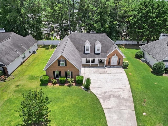 93 Pebble Creek Dr, Newnan, GA 30265 - view of front of home featuring driveway and a shingled roof