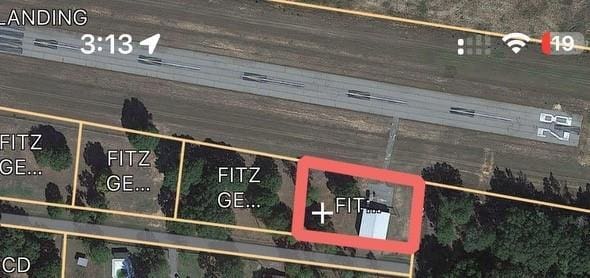 4 Airport Subdivision Rd, Hawkinsville, GA 31036 - map / location featuring property parcel outlined